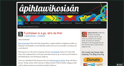 Desktop Screenshot of apihtawikosisan.com